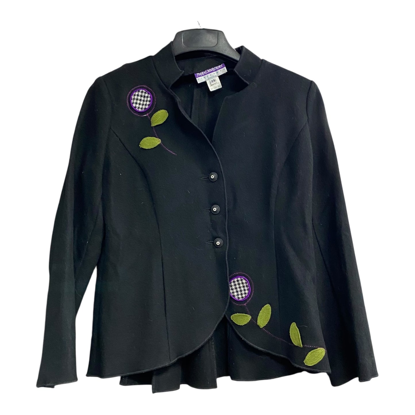 Blazer By Marylou  In Black, Size:Xs