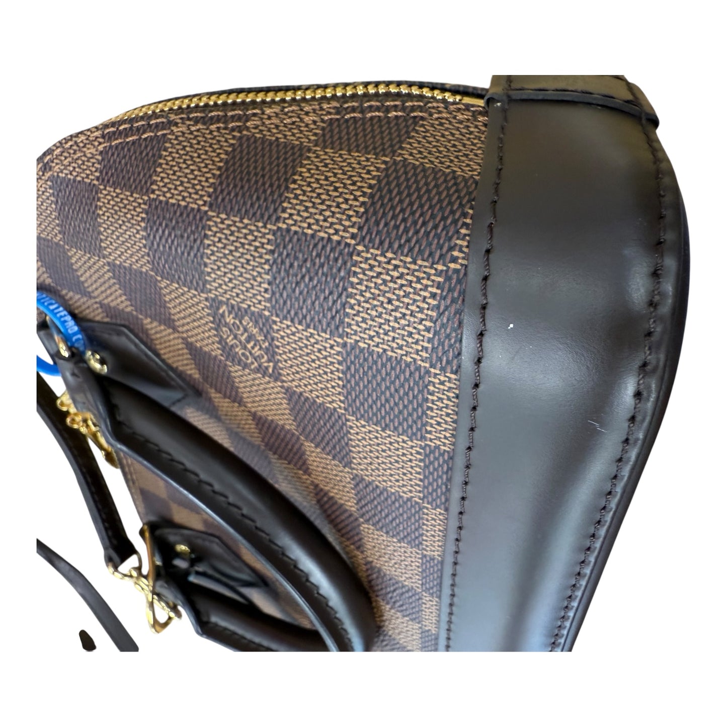 Handbag Luxury Designer By Louis Vuitton In Brown, Size:Small