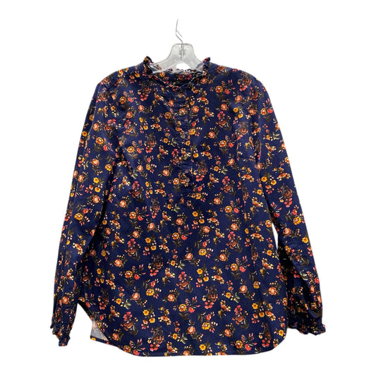 Top Ls By Talbots In Blue, Size:L