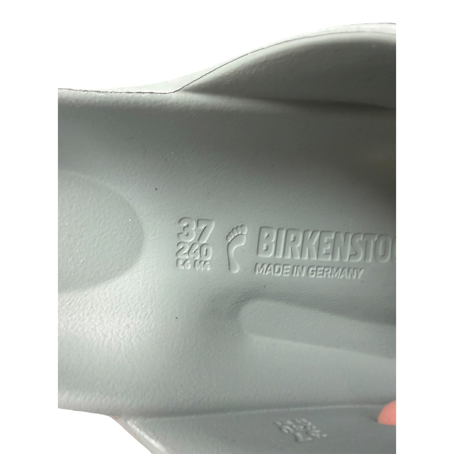 Sandals Flats By Birkenstock In Green, Size:6.5