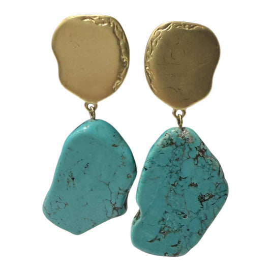 Earrings Dangle/Drop By Chicos In Aqua