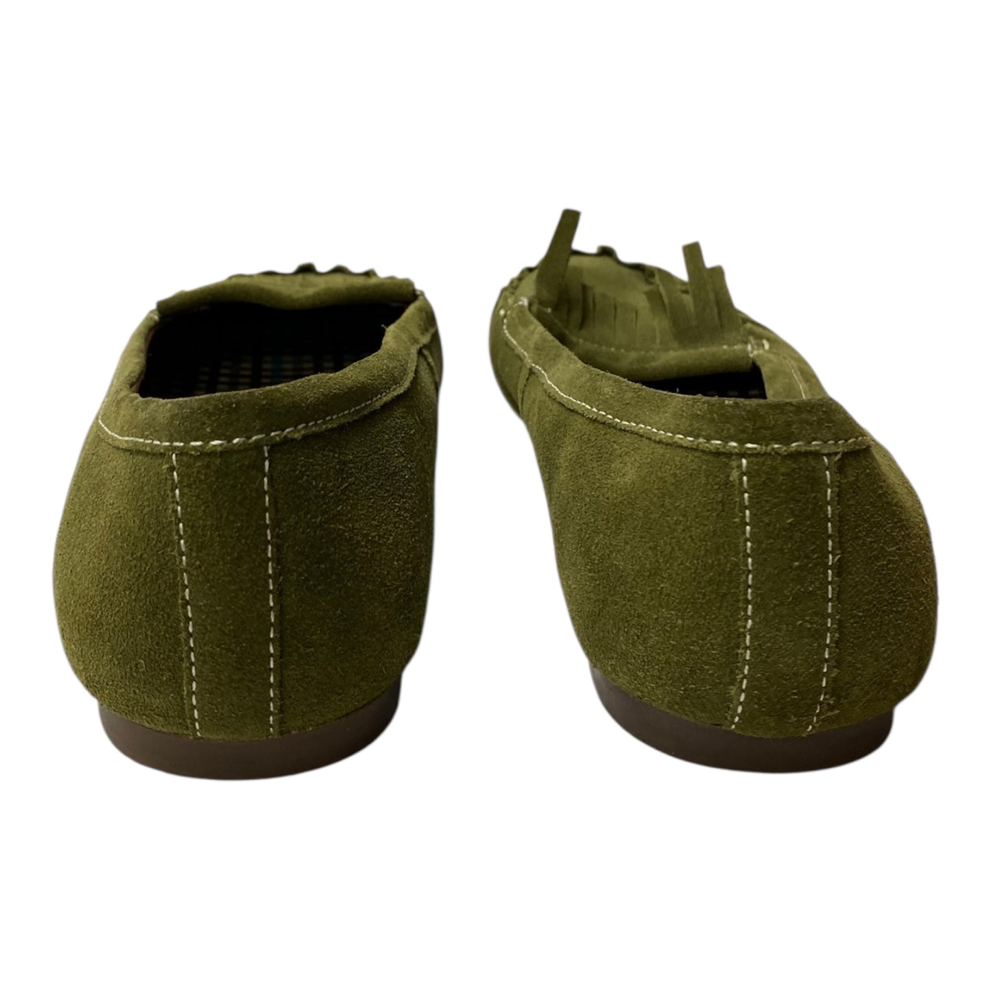 Shoes Flats By Lands End In Green, Size:8