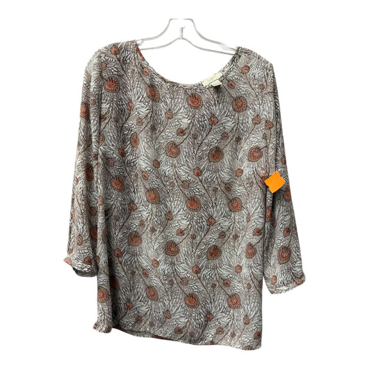 Top Ls By Loft In Pink, Size:L