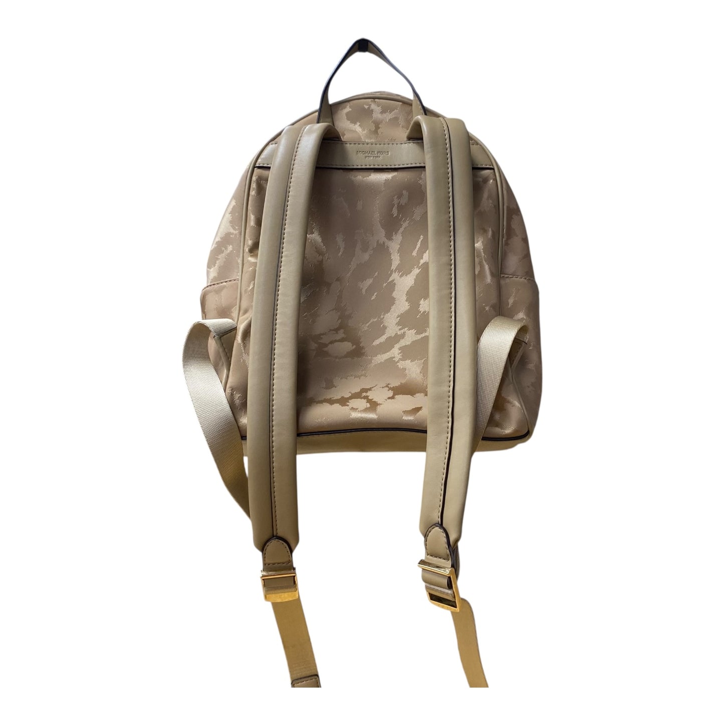 Backpack Designer By Michael Kors In Tan, Size:Medium