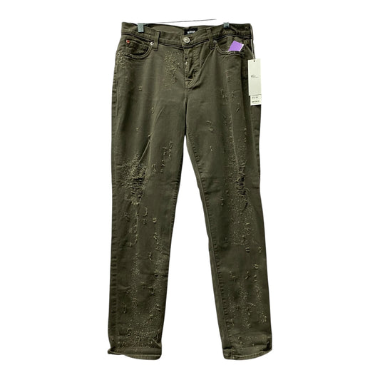 Jeans Boot Cut By Hudson In Green, Size:6