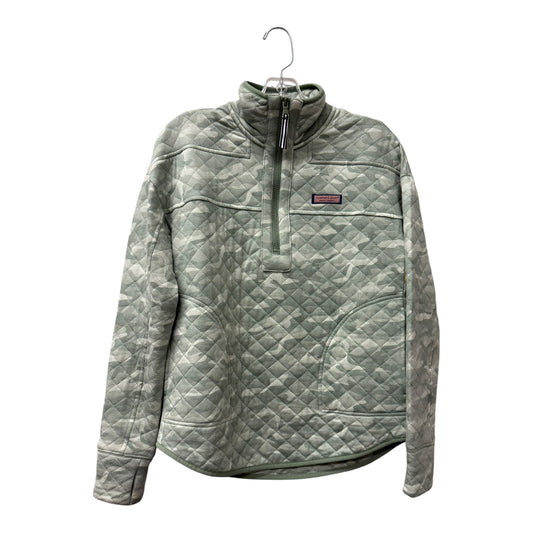 Sweatshirt Collar By Vineyard Vines In Green, Size:Xs