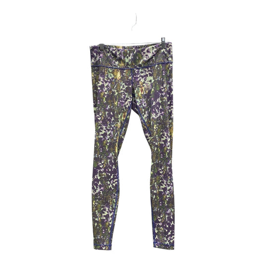 Athletic Leggings By Lululemon In Purple, Size:M