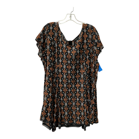 Top Ss By Torrid In Black & Brown, Size:1X