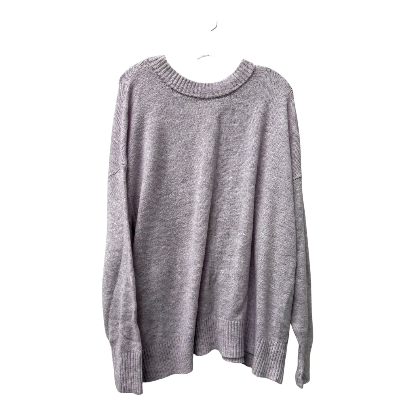 Sweater By Ava & Viv In Purple, Size:2X