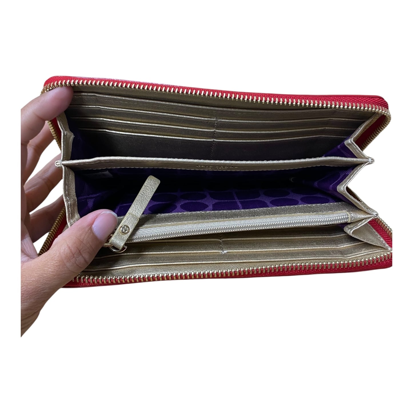 Wallet Designer By Kate Spade In Red, Size:Medium