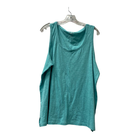 Top Sleeveless Basic By Maurices In Blue, Size:1X