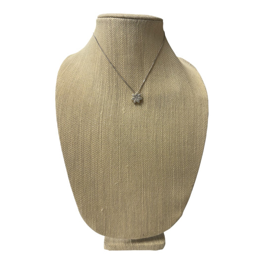 Necklace Designer By Swarovski In Silver