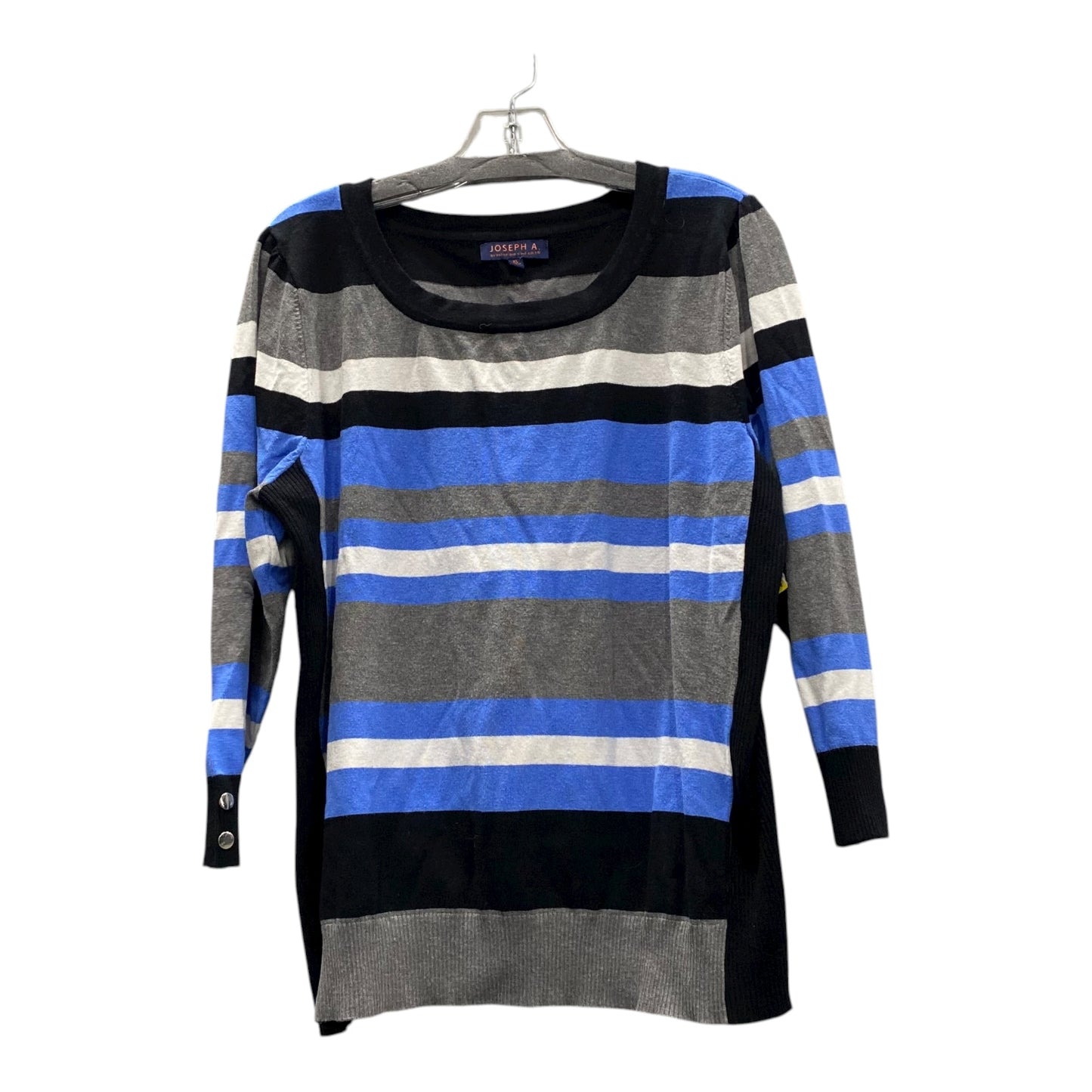 Sweater By Joseph A. In Grey, Size:Xl