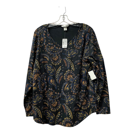 Top Ls Basic By Cj Banks In Black, Size:Xl