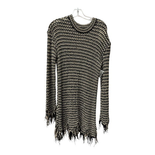 Sweater By jnby In Black & Tan, Size:S