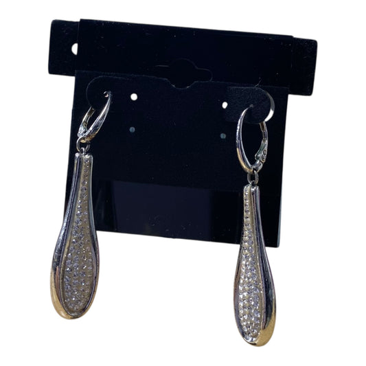 Earrings Designer By Swarovski In Silver