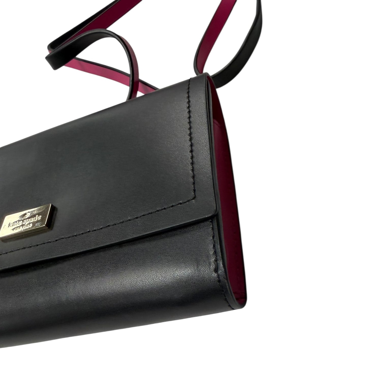 Crossbody Designer By Kate Spade In Black, Size:Medium