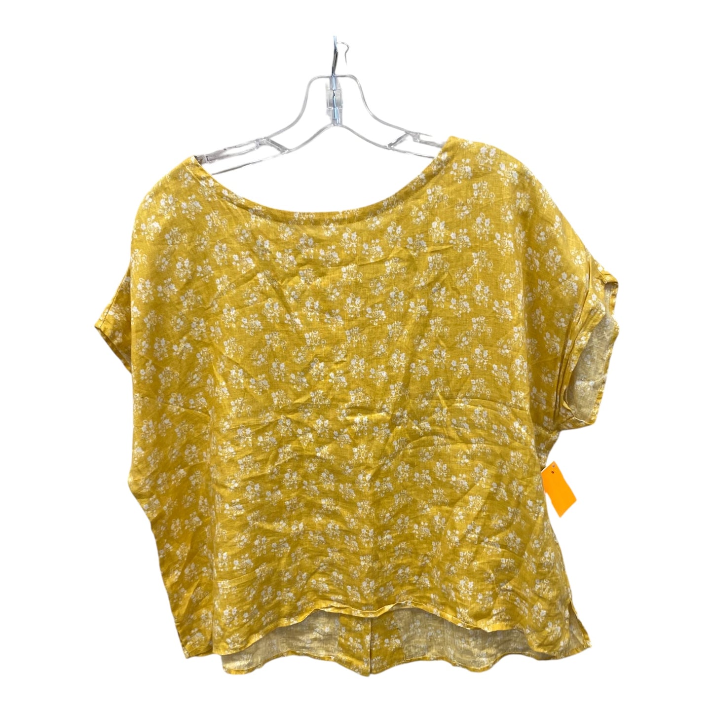 Top Ss By Cynthia Rowley In Yellow, Size:L