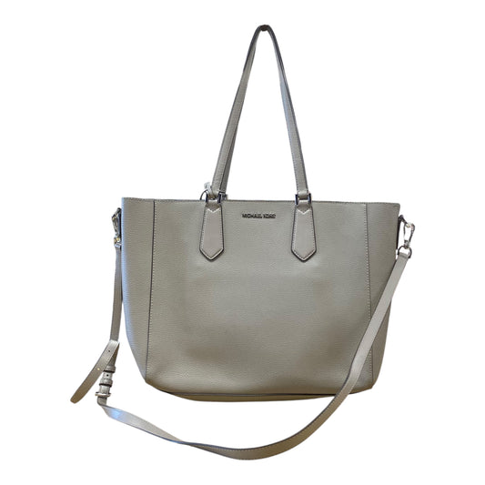 Tote Designer By Michael Kors In Taupe, Size:Large