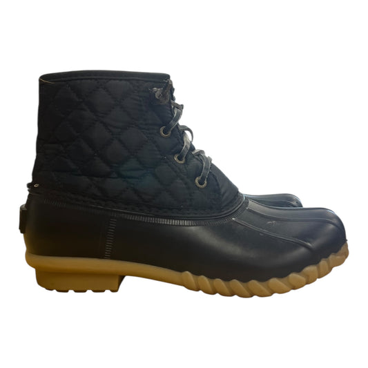 Boots Ankle Flats By Nautica In Black, Size:7