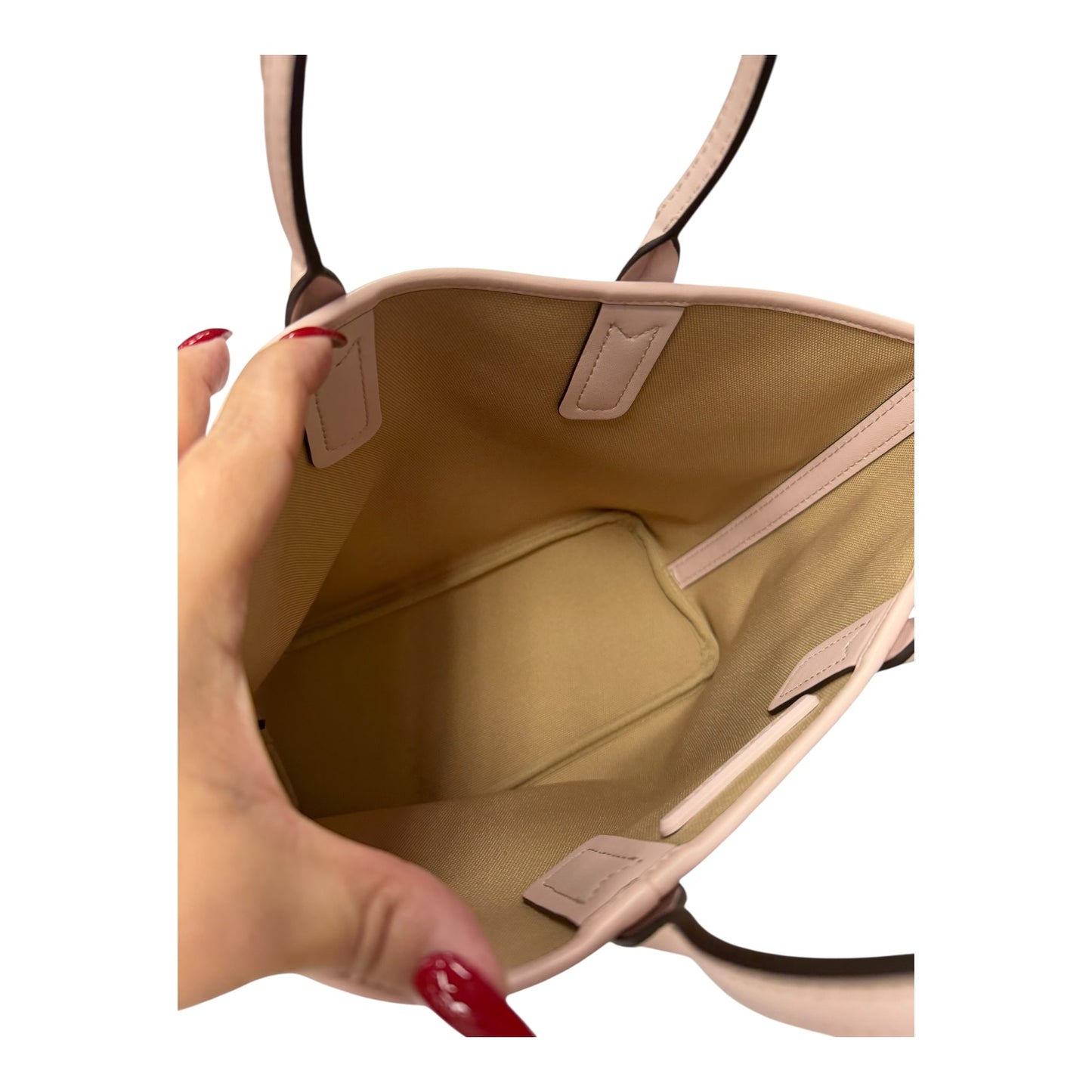 Handbag Designer By Michael Kors In Plaid Pattern, Size:Small