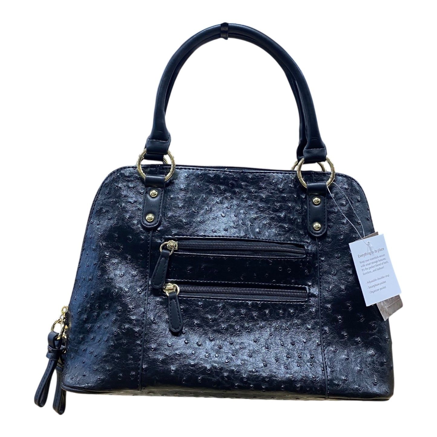 Handbag By Giani Bernini In Black, Size:Medium