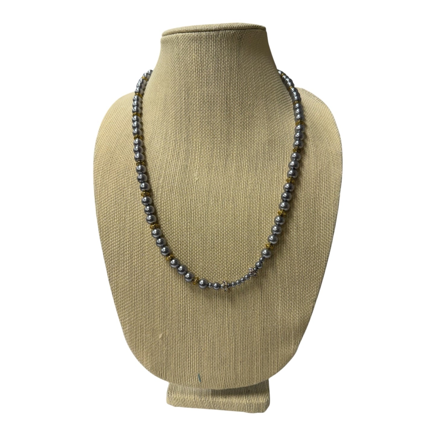 Necklace Other  In Grey