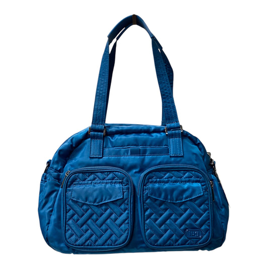 Handbag By Lugg In Teal, Size:Medium