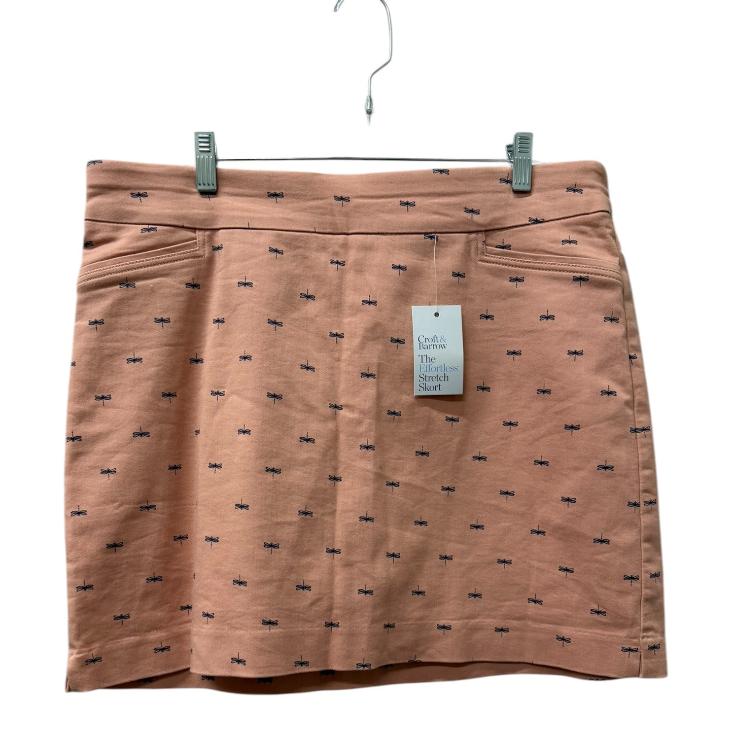 Skort By Croft And Barrow In Pink, Size:14