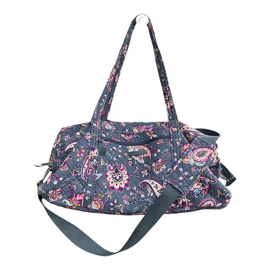 Duffle And Weekender By Vera Bradley In Grey, Size:Large