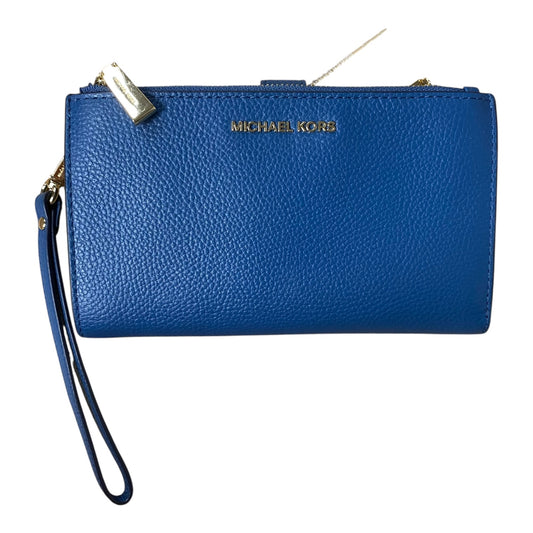 Wristlet Designer By Michael Kors In Blue, Size:Medium