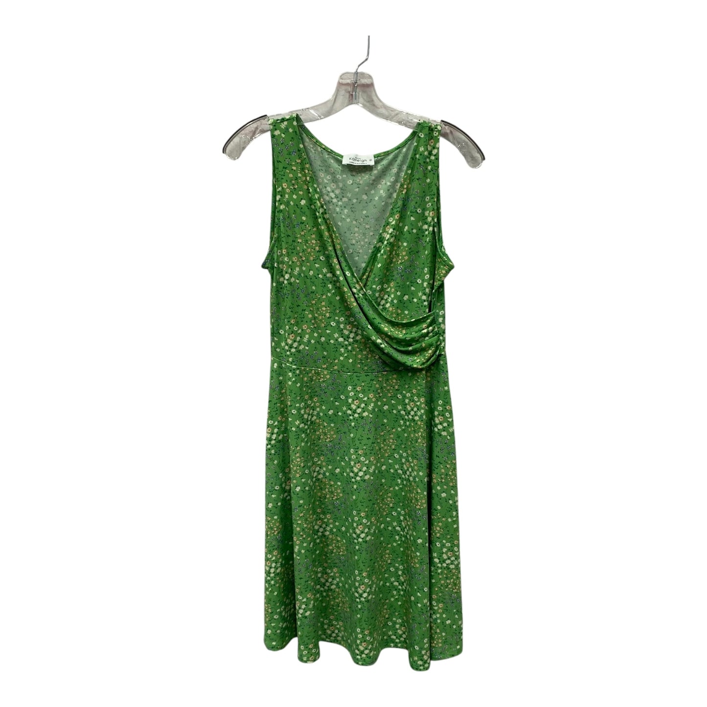 Dress Casual Short By Kaleigh In Green, Size:M