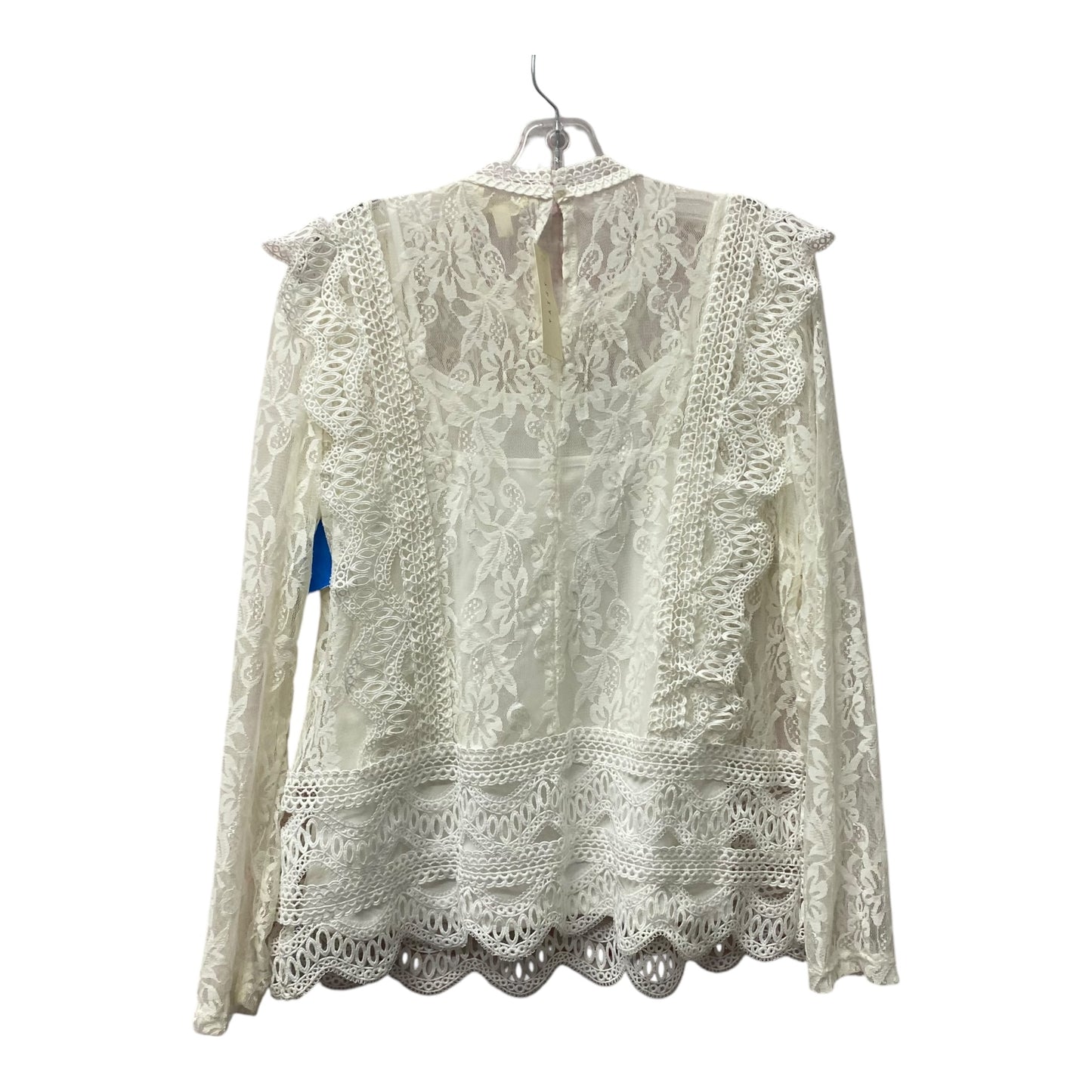 Top Ls By Adiva In White, Size:L