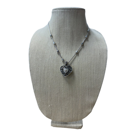 Necklace Lariat & Y-Drop By Brighton In Silver