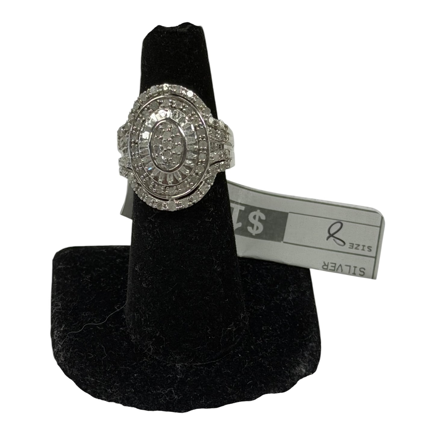 Ring Sterling Silver By Cmc In Silver size 8