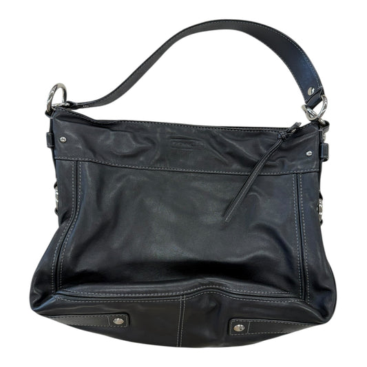Handbag Designer By Coach In Black, Size:Medium