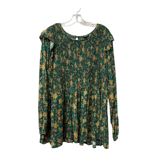 Top Ls By Torrid In Green, Size:3X