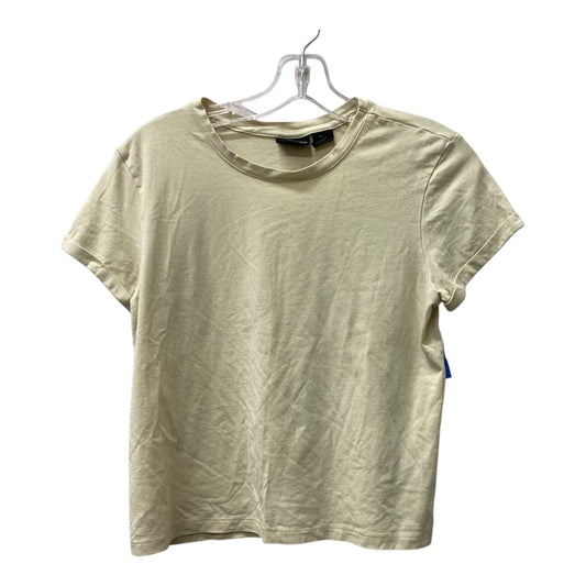 Top Ss Basic By Rachel Zoe In Beige, Size:S