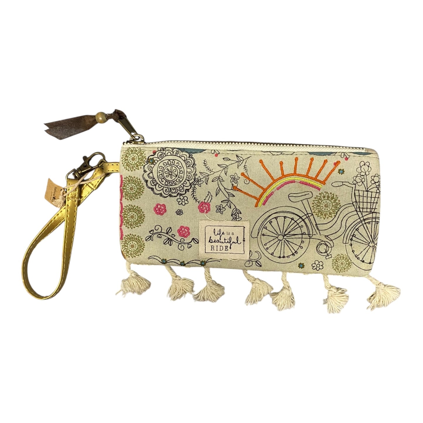 Wristlet By Natural Life In Tan, Size:Medium