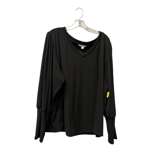 Top Ls By Zac And Rachel In Black, Size:3X