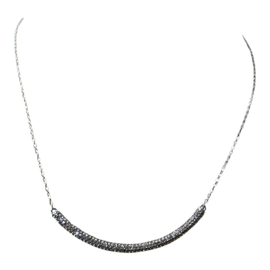 Necklace Pendant By Loft In Silver
