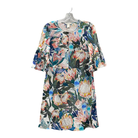 Dress Casual Short By H&M In Floral Print, Size:4