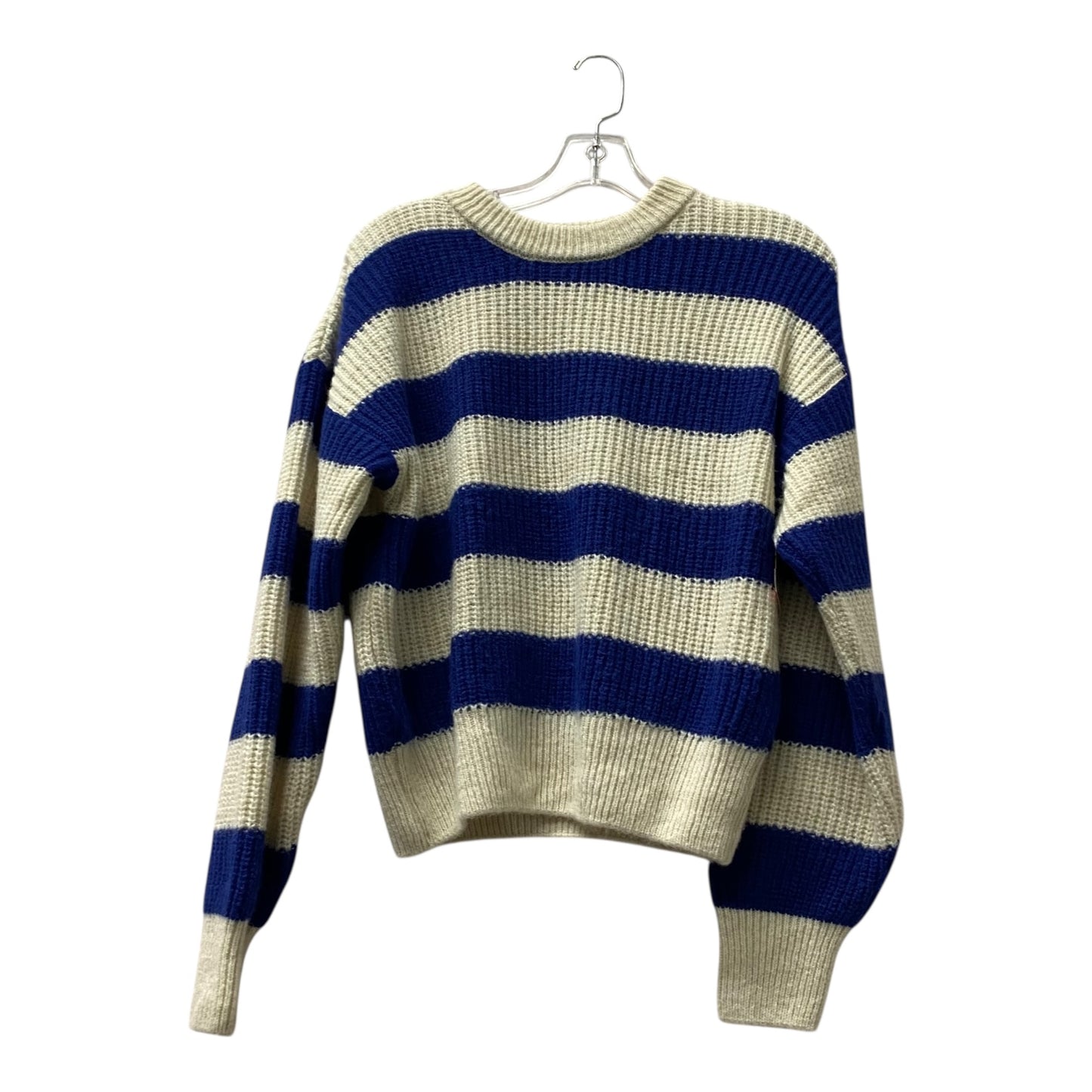 Sweater By the New York society In Blue & White, Size:Xs