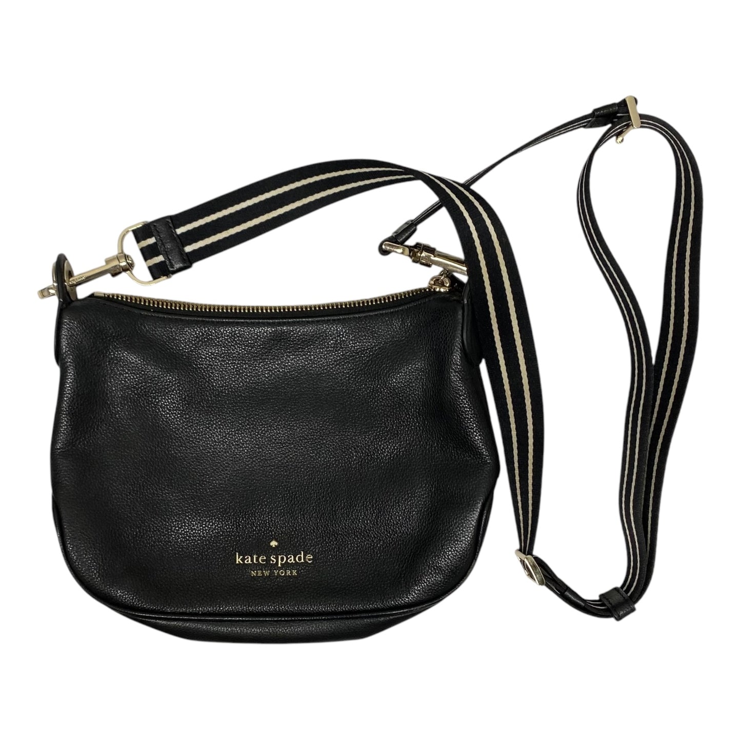 Crossbody Designer By Kate Spade In Black, Size:Small