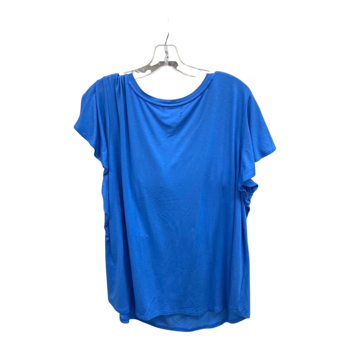 Top Ss By Liz Claiborne In Blue, Size:2X