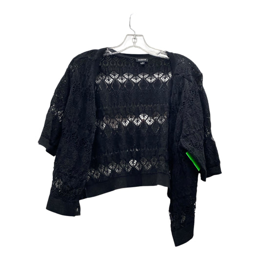 Cardigan By Torrid In Black, Size:1X