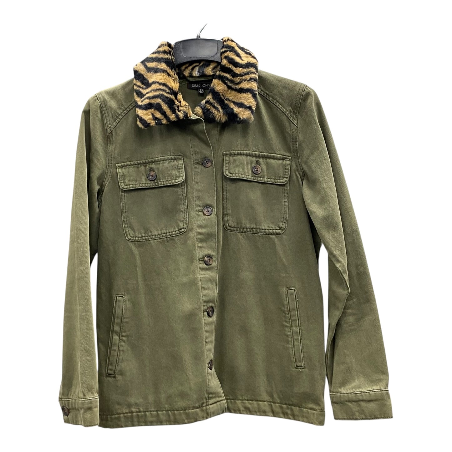 Jacket Other By Dear John In Green, Size:Xs