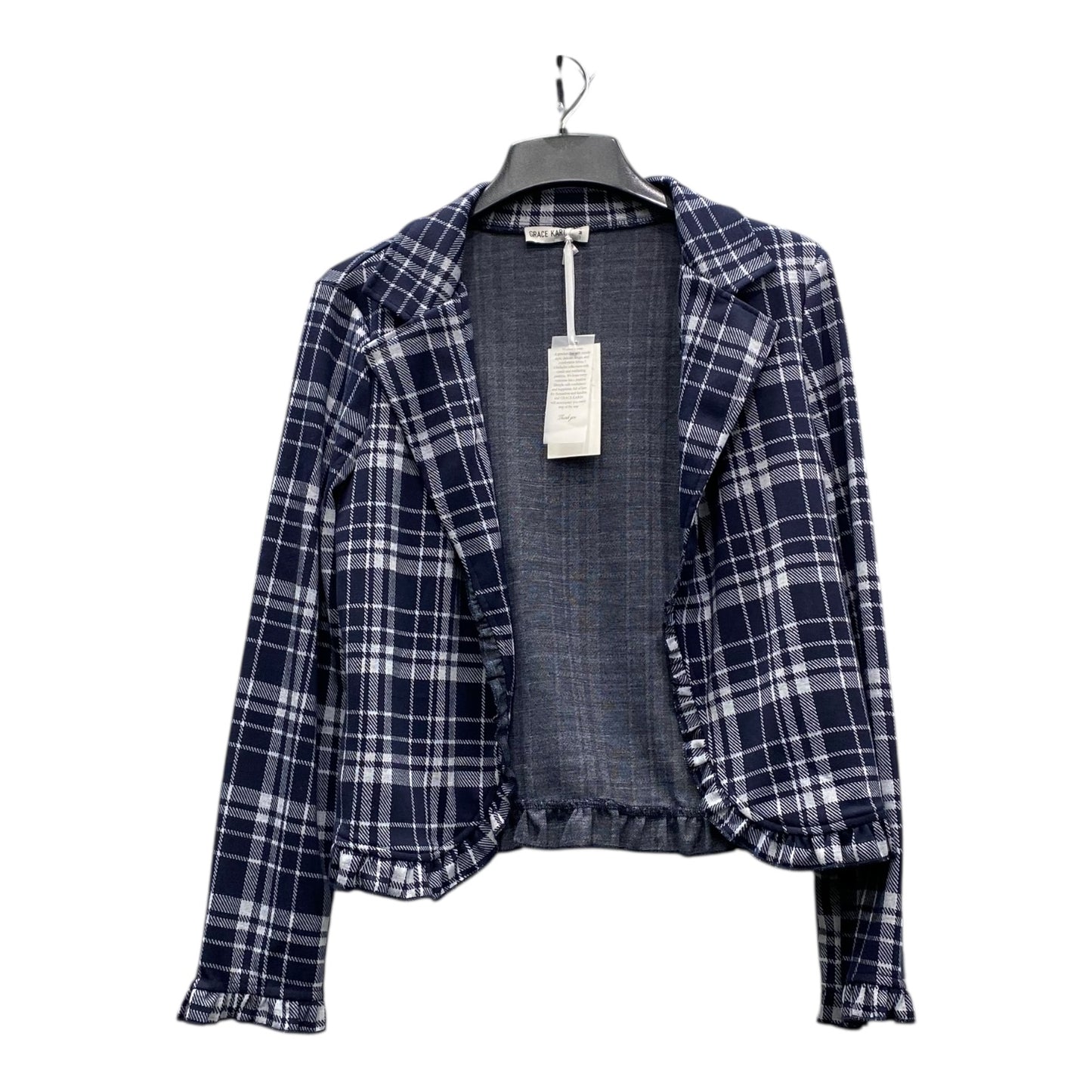 Blazer By Grace + Karma In Blue, Size:M