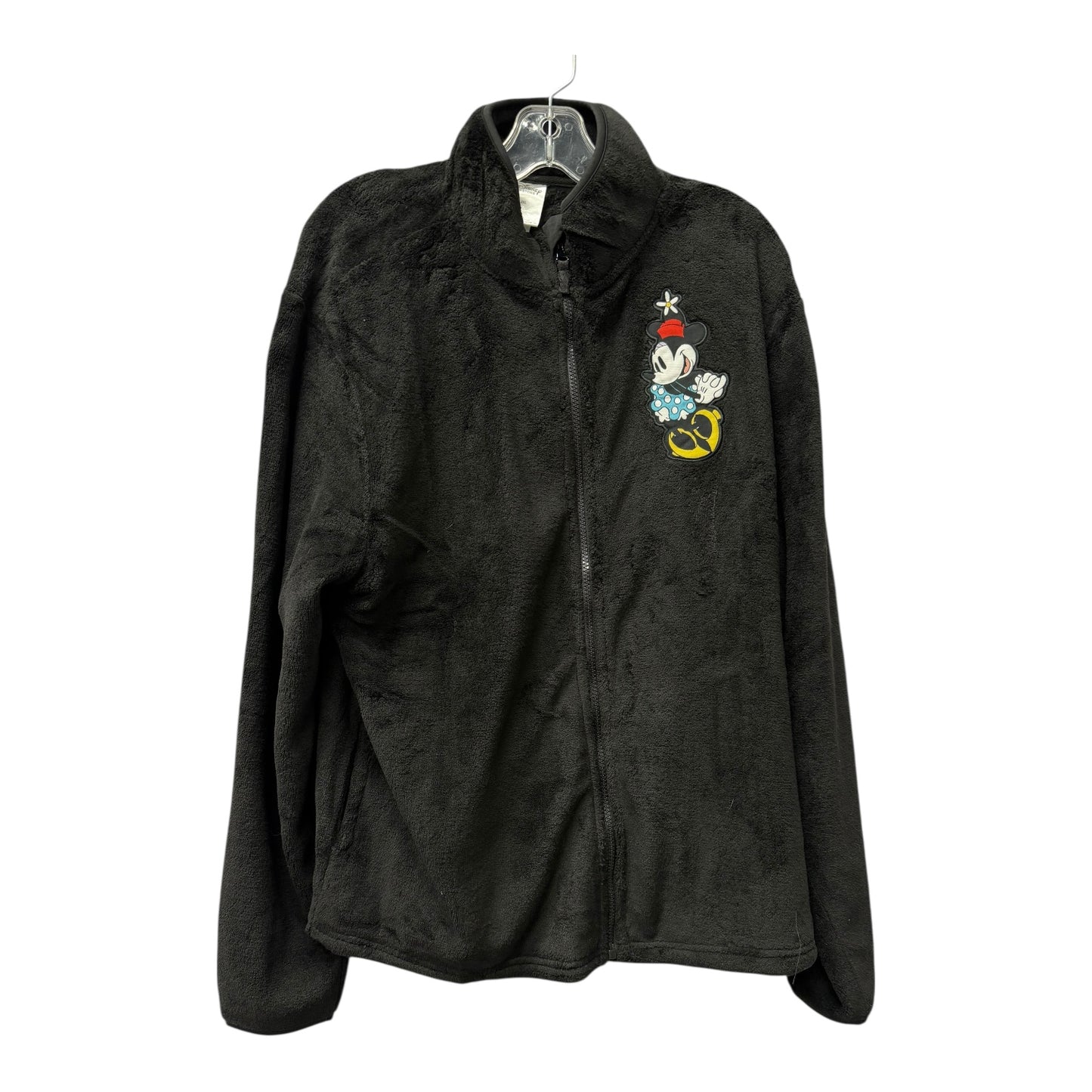 Jacket Fleece By Disney In Black, Size:2X