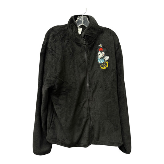Jacket Fleece By Disney In Black, Size:2X